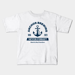 Anchor Steam Brewing Co. | Never Forget Kids T-Shirt